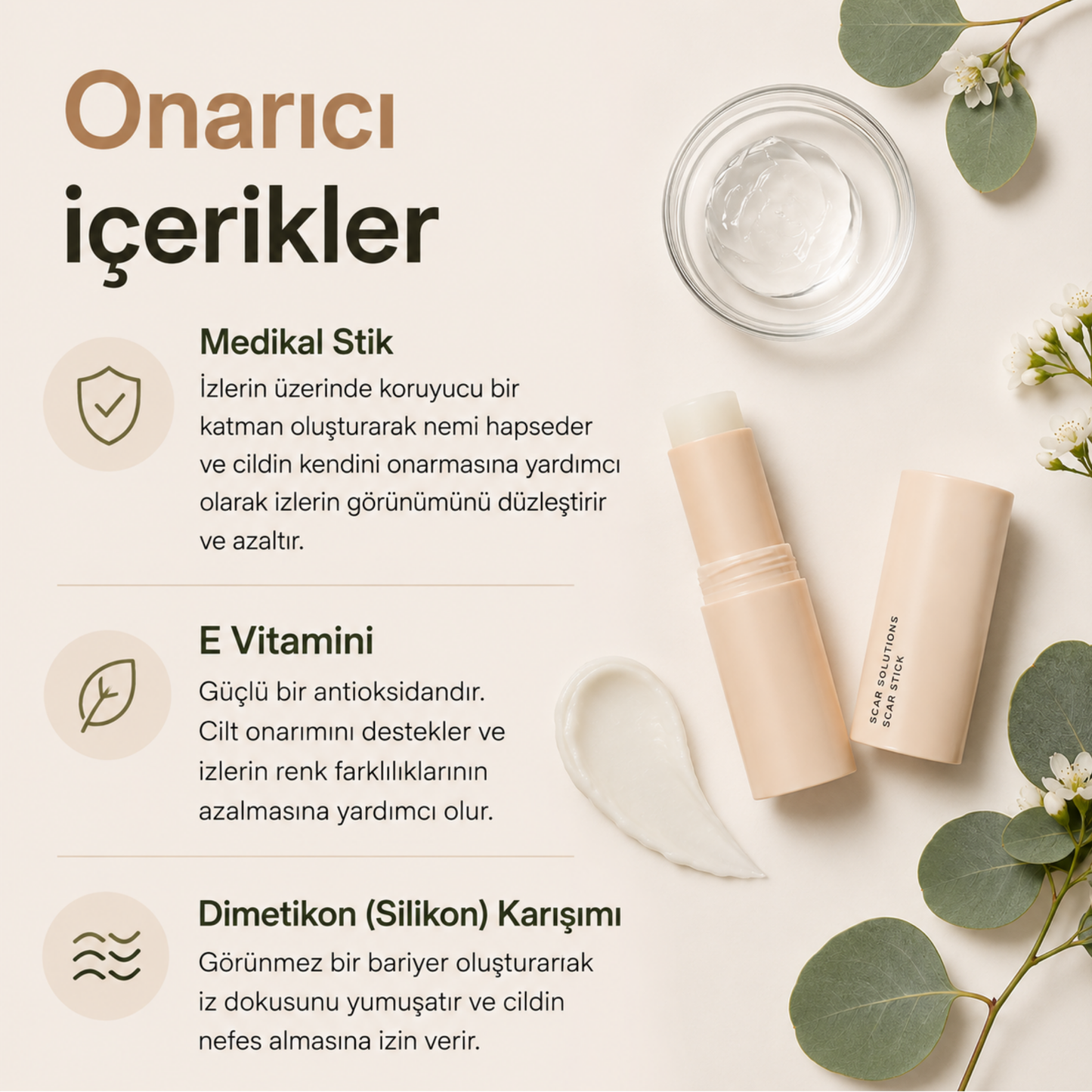 Norvi Silikon İz Bakım Sticki