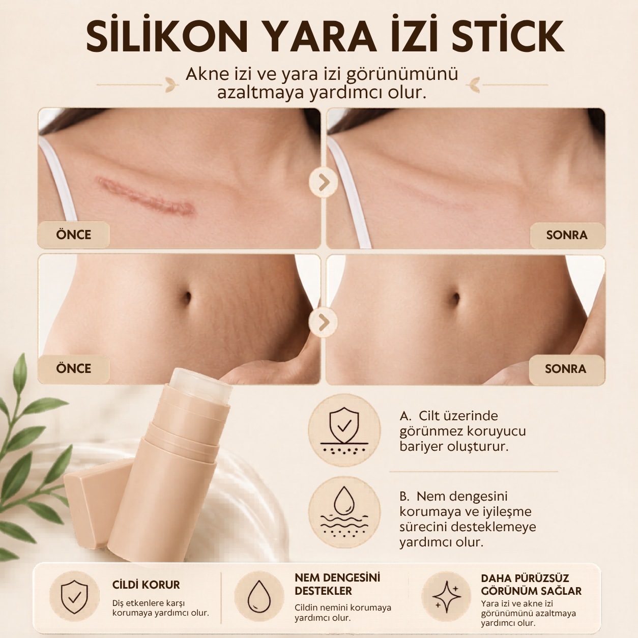 Norvi Silikon İz Bakım Sticki